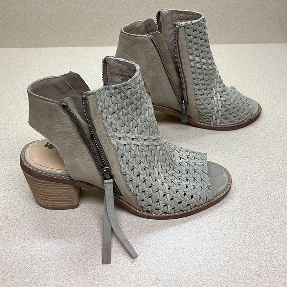 Sam Edelman Open-Toe Booties - Picture 4 of 9